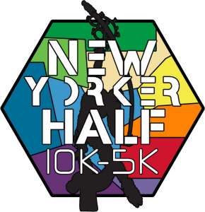The New Yorker Half, 10K, and 5K Shake Out logo