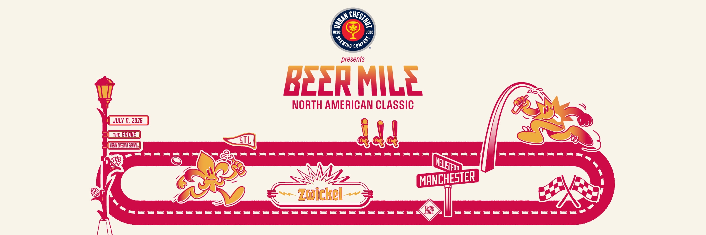 Beer Mile North American Classic Presented by Urban Chestnut Brewing Company