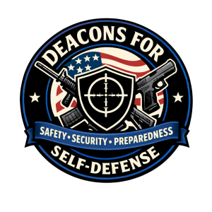 DEACONS FOR SELF DEFENSE VIRTUAL SHOOTING LEAGUE logo