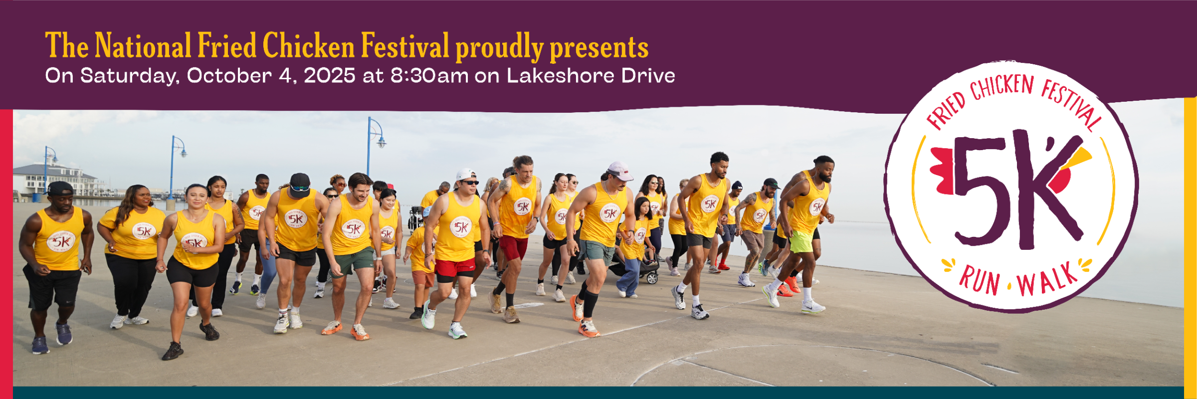 Fried Chicken Festival 5K Run | Walk