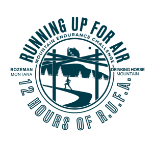 Running Up for Air | Bozeman logo