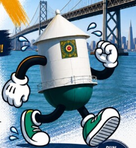 The City Eats & Stack Run Club - Hayward 5K logo