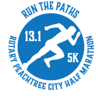 Rotary Peachtree City Half Marathon & 5K logo