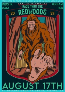 Race Thru the Redwoods logo