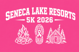 Seneca Lake Resorts Breast Cancer 5K logo