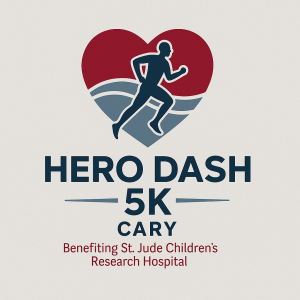 Cary Hero Dash 5KM Walk/Run logo
