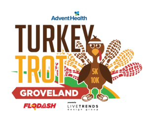AdventHealth Groveland Turkey Trot 5K & 10K presented by LiveTrends Design Group logo