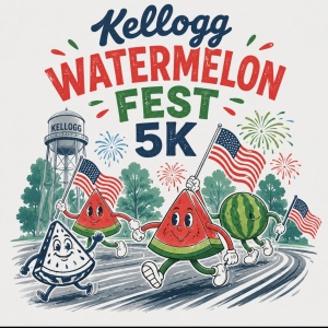 Kellogg Watermelon Fest 5K logo