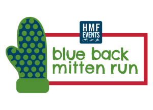 CLA Blue Back Mitten Run logo