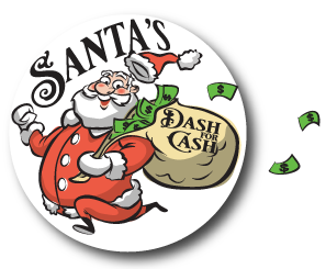 Santa's Dash for Ca$h logo