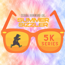 June Summer Sizzler 5k + 1 mile logo