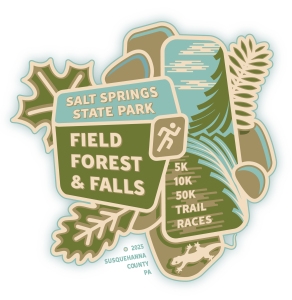 Salt Springs Field, Forest & Falls Trail Races logo