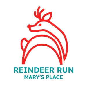 Reindeer Run for Mary's Place logo