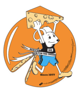 Riverbank Run for the Cheese (50th Anniversary Run) logo