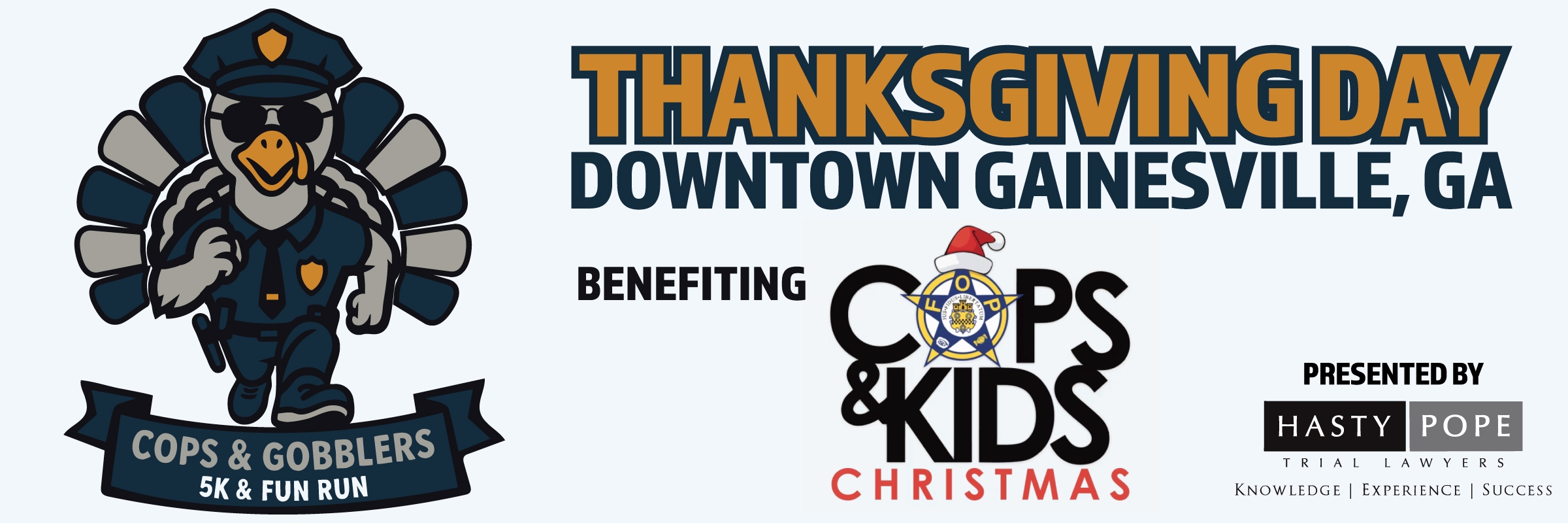 Gainesville's Thanksgiving Day Cops & Gobblers 5K