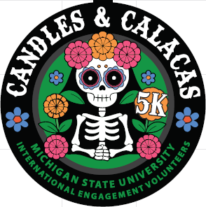 Candles and Calaca's 5K Fun Run/Walk logo