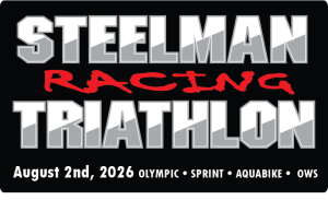 22nd Annual Steelman Racing Triathlon - August 2nd, 2026 logo