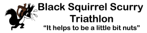 Black Squirrel Scurry Triathlon logo