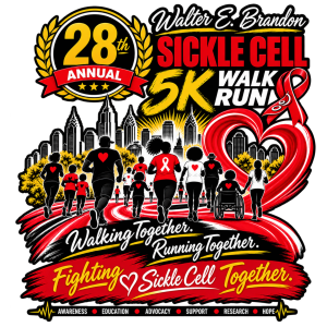 Walter E. Brandon Sickle Cell 5K Walk/Fun Run Fundraiser logo
