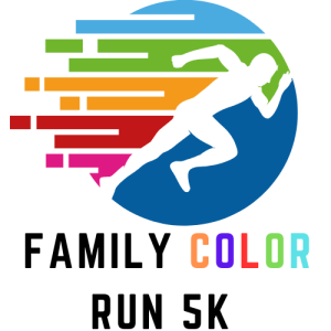 St. Johns County Parks & Rec Family Color Run 5k logo