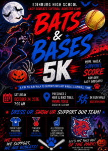 Bats and Bases 5K Run logo