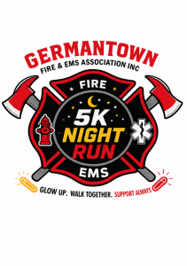Germantown Fire & Ems Night Run logo