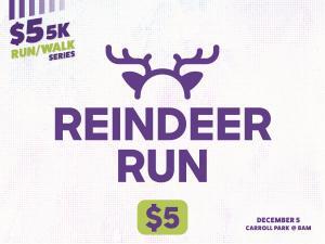 $5 5K Series: Reindeer Run logo