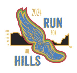 Marshfield Run for the Hills logo