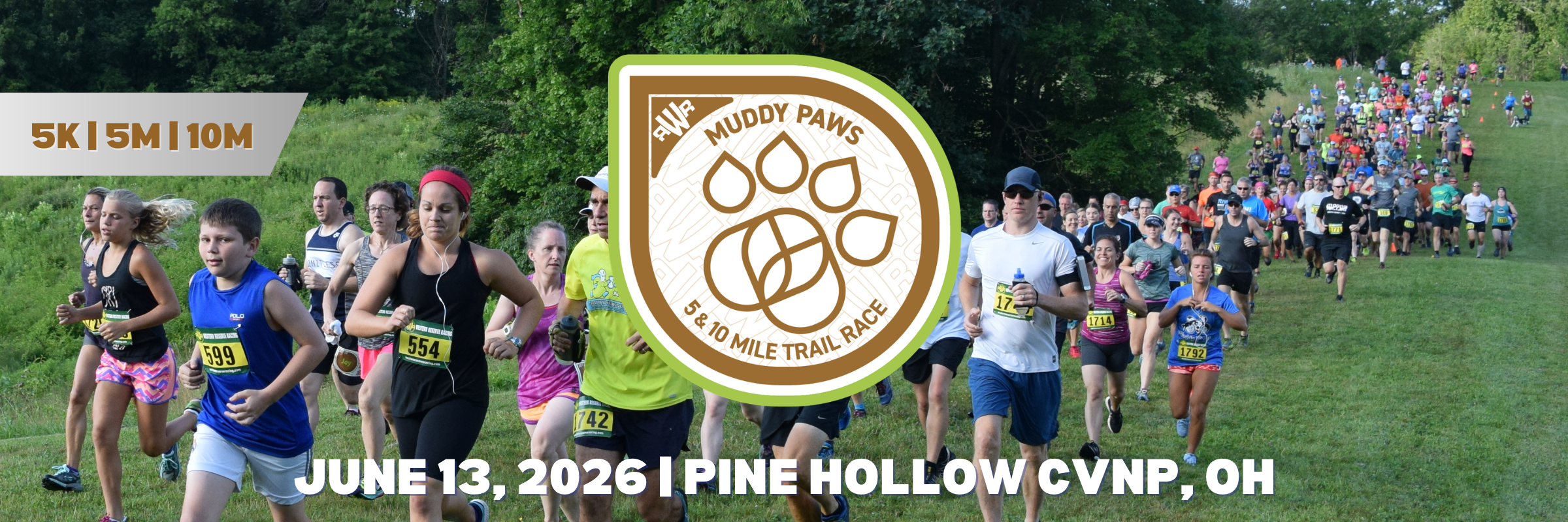Muddy Paws 5k, 5 Mile & 10 Mile
