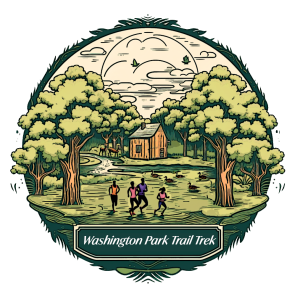 Washington Park Trail Trek logo
