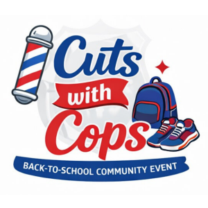 Cuts With Cops - Presented by Fleet Feet Roanoke, Carilion Children's, and Roanoke County Sheriffs + Police Depts logo