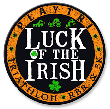 Luck of the Irish Triathlon, Run-Bike-Run, & 5K logo