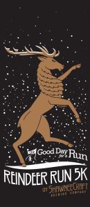 Reindeer Run 5K at ShawneeCraft Brewery logo