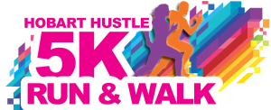 Hobart Hustle 5K logo