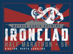 Mother Earth Brewing Ironclad Half-Marathon & 5k logo