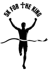 5K for the King ( ) logo