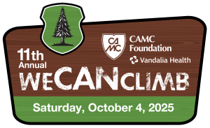 Camc Foundation WeCANClimb 5k Trail Run and 2.5 Mile Trail Hike logo