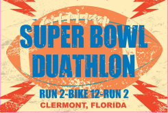 Super Bowl Duathlon logo