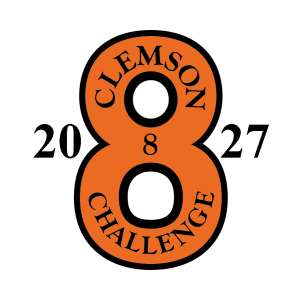 The  2027 Clemson 8 Challenge - "Lest We Forget" logo