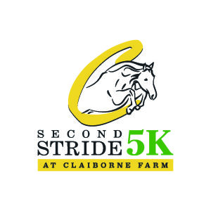 Second Stride 5K and 2.5K Run/Walk at Claiborne Farm logo
