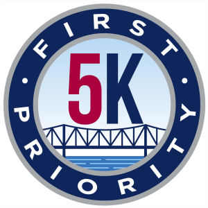 First Priority Decatur 5k and 1 Mile Fun Run logo