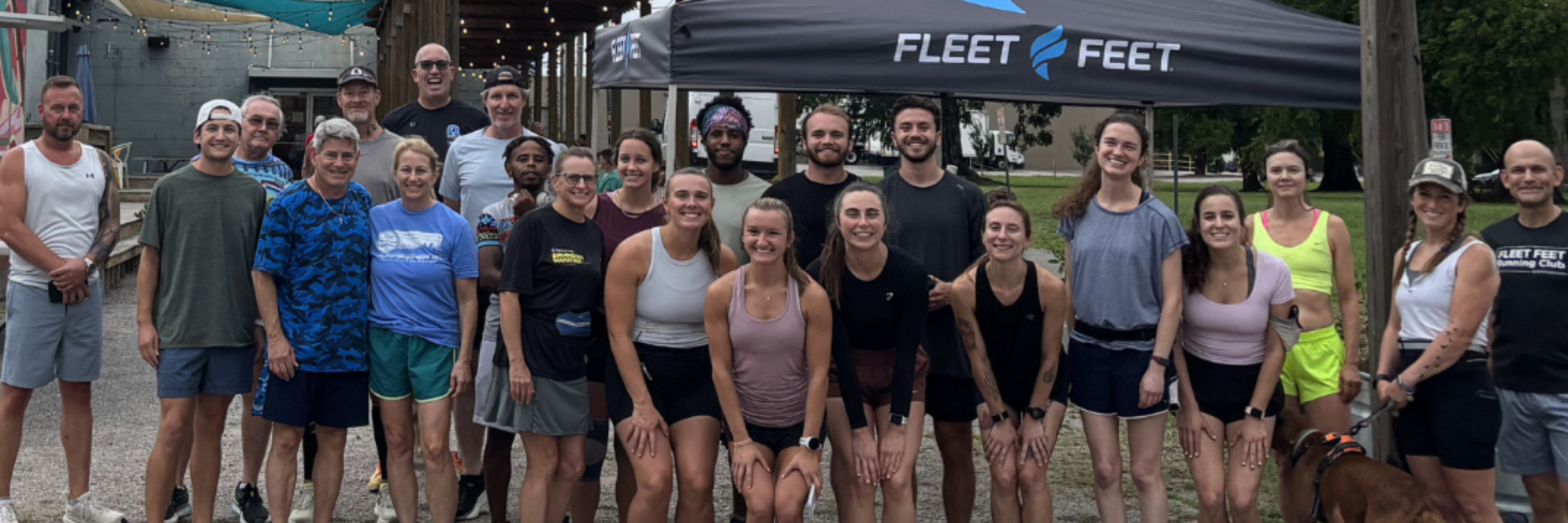 Fleet Feet Pub Run at Good People Brewing sponsored by ON