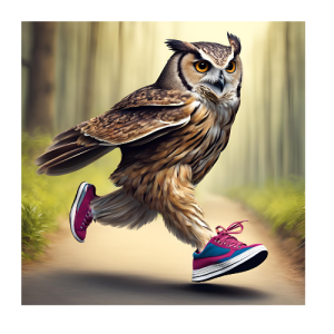 Owls Fort Macon 5K Trail Run logo