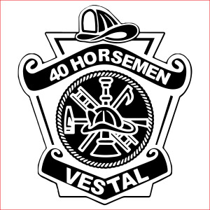 Stop, Drop & Run 5k - Vestal Fire Station 1 logo