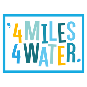 13th Annual 4 Miles 4 Water logo