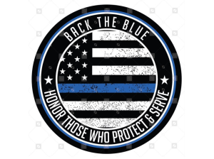 Butler's Back the Blue 5k logo