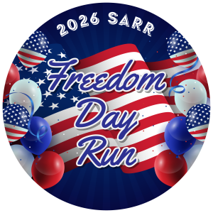 SARR Freedom Day Run-4-Miler, 2-Miler & Li'l Firecrackers Kids Run logo