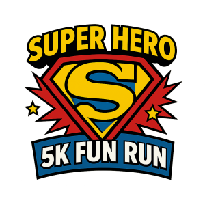 Super Hero 5K Fun Run logo