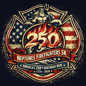 Neptune Fire Company 5K logo