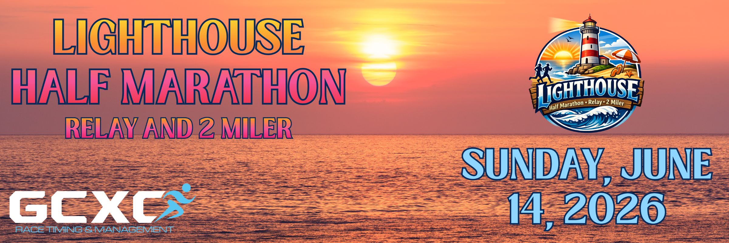 Lighthouse Half Marathon, 2-Person Relay, & 2 Miler